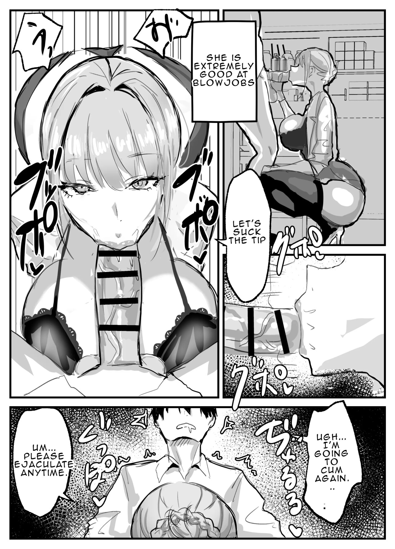Hentai Manga Comic-The school nurse who gives me a handjob-Read-9